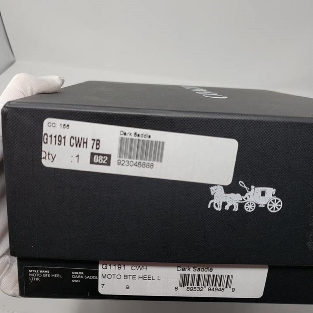 Coach Brown Saddle Moto Boots/Booties - Picture 8 of 8